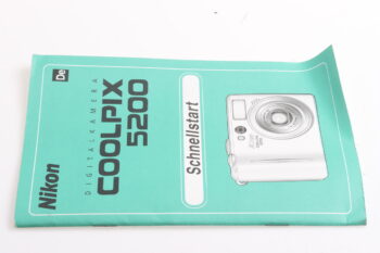 Nikon Coolpix 5200 Schnellstart Benutzerhandbuch