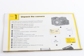 Nikon Coolpix 5700 Quick Start Guide