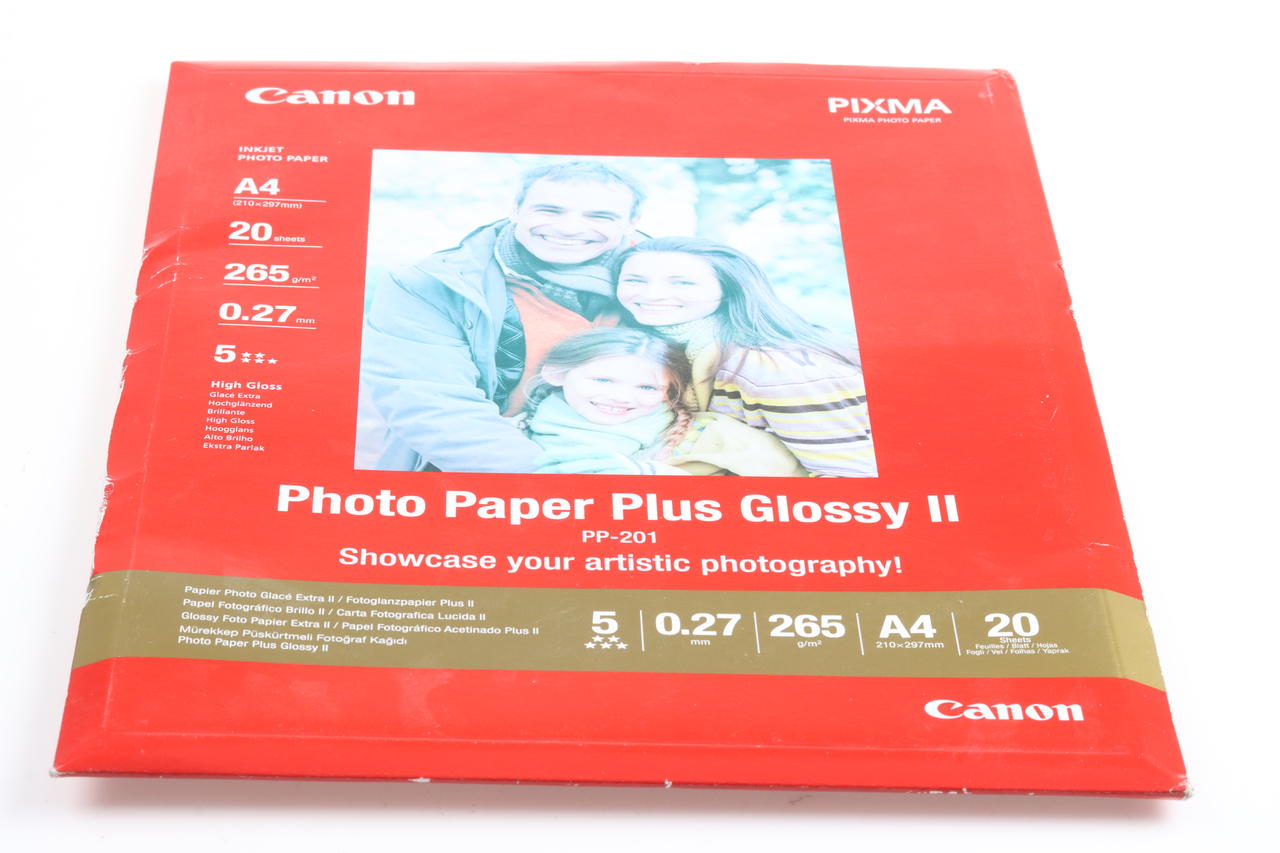 Canon Photo Paper Blus Glossy II (PP-201) / A4 / 20 sheets