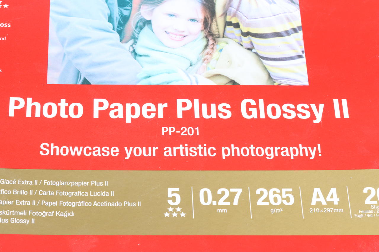 Canon Photo Paper Blus Glossy II (PP-201) / A4 / 20 sheets
