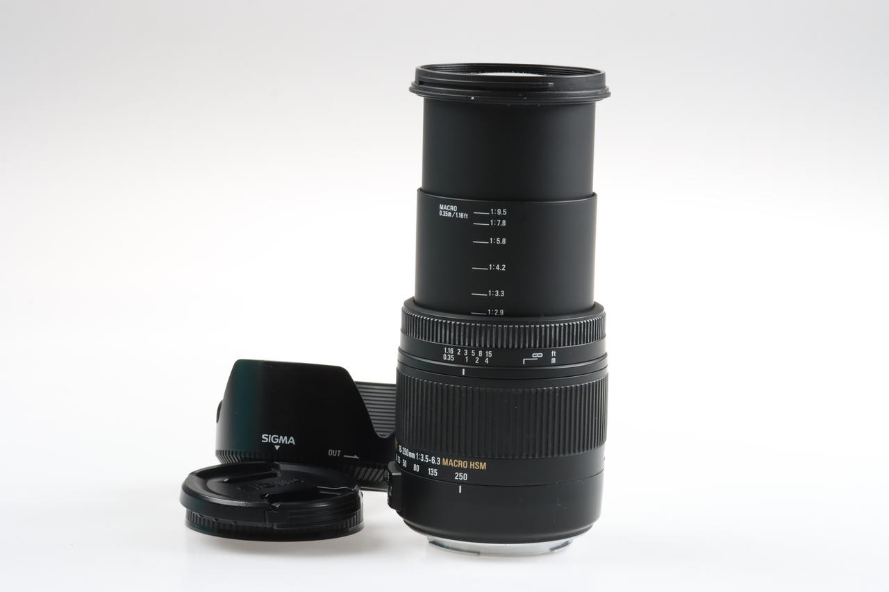 SIGMA 18-250mm f/3,5-6,3 DC MACRO OS HSM für Canon EF-S - #13345188