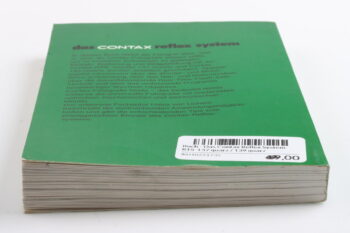 Buch - Das Contax Reflex System RTS-137 quarz / 139 quarz