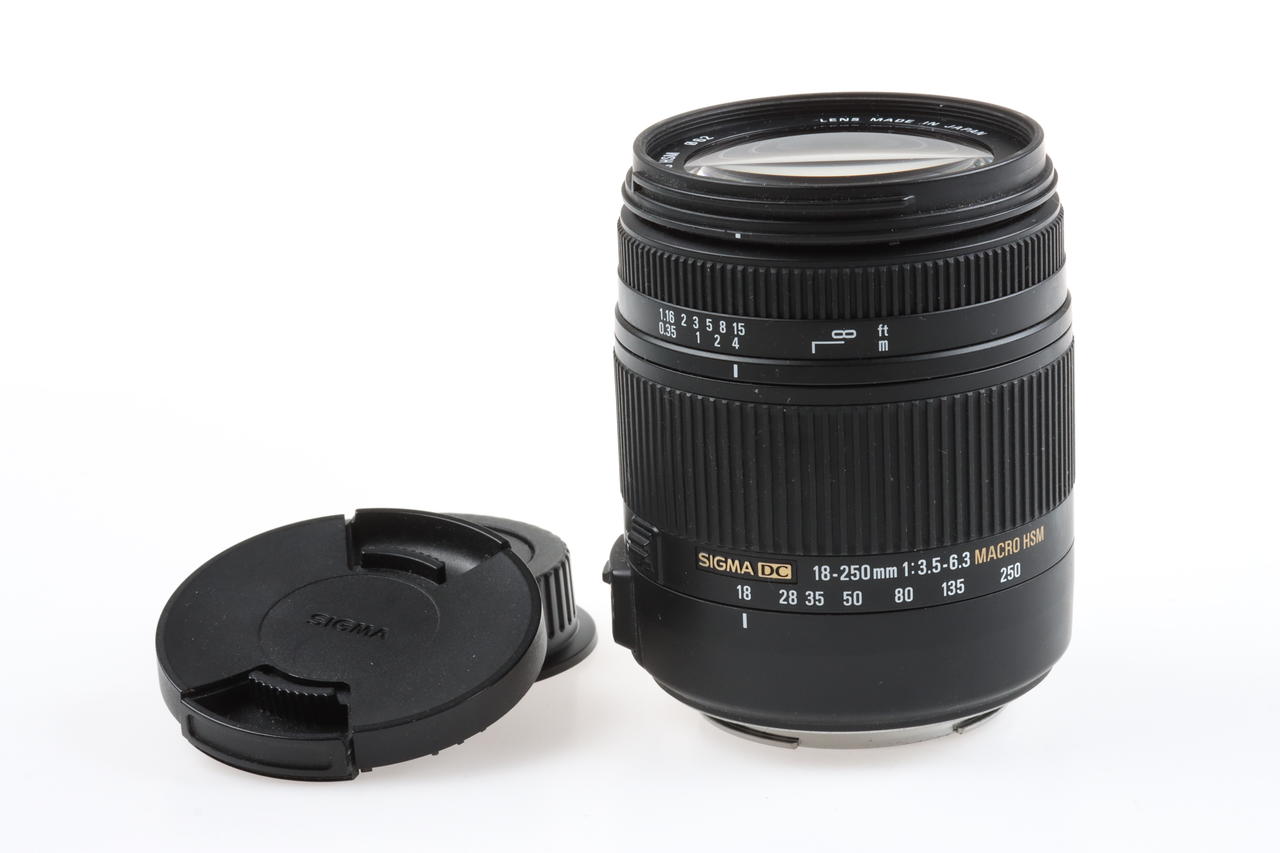 SIGMA 18-250mm f/3,5-6,3 DC MACRO OS HSM für Canon EF-S - #15265031