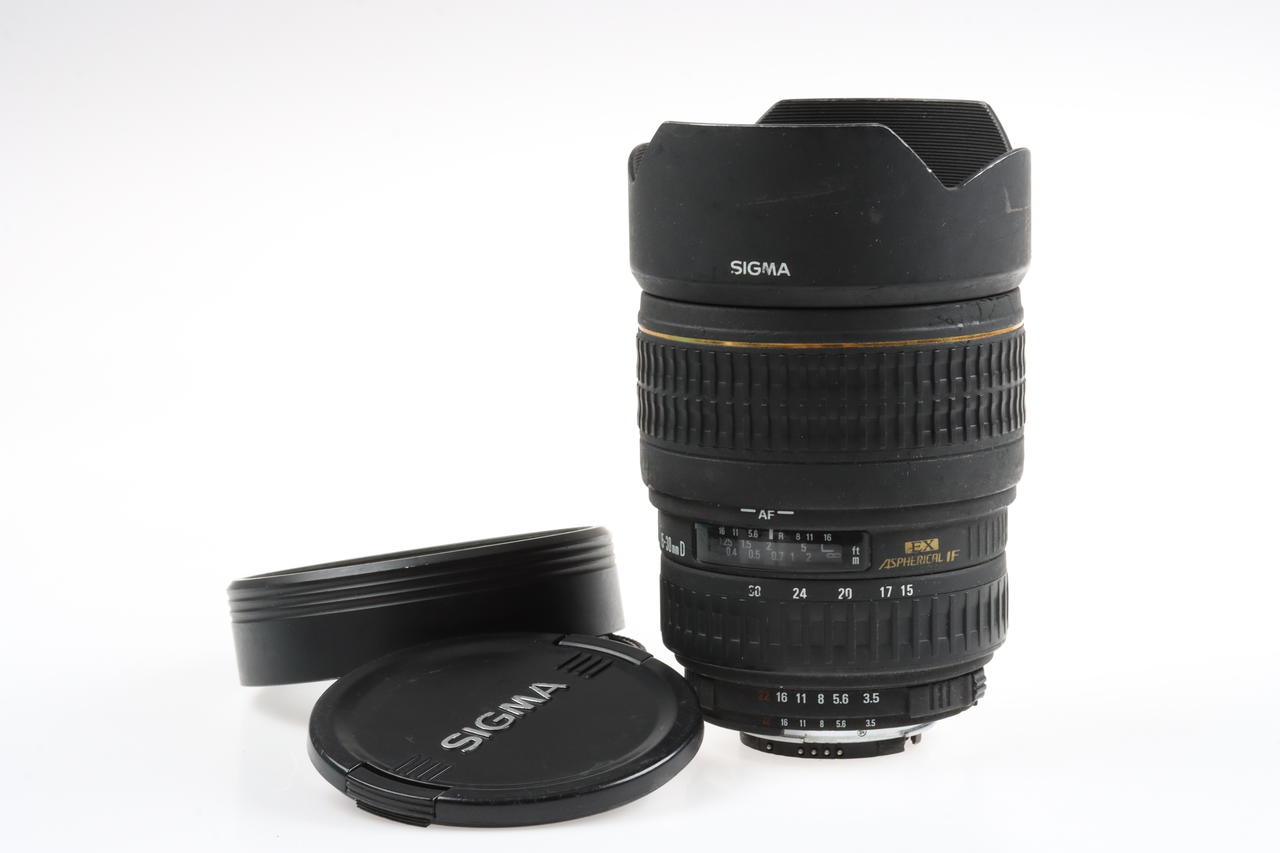 SIGMA 15-30mm f/3,5-4,5 EX DG Asph. für Nikon F (FX) - #1019217