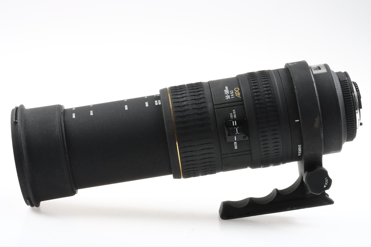 SIGMA 50-500mm f/4,0-6,3 EX APO HSM für Nikon F (AF FX) - #2004142