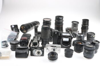 Konvolut diverse Fotogeräte - 25 Stück Bastlergeräte