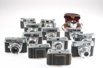 Konvolut diverse Kodak Sammlerkameras - 13 Stück Bastlergeräte