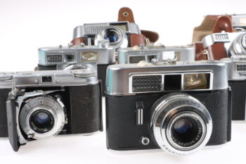 Konvolut diverse Voigtländer Sammlerkameras - 9 Stück Bastlergeräte