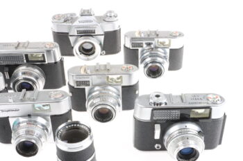 Konvolut diverse Voigtländer Sammlerkameras - 10 Stück