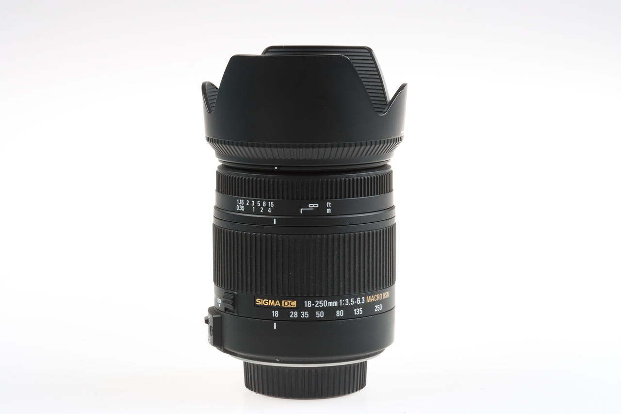 SIGMA 18-250mm f/3,5-6,3 DC OS HSM für Nikon F (DX) - #15481010