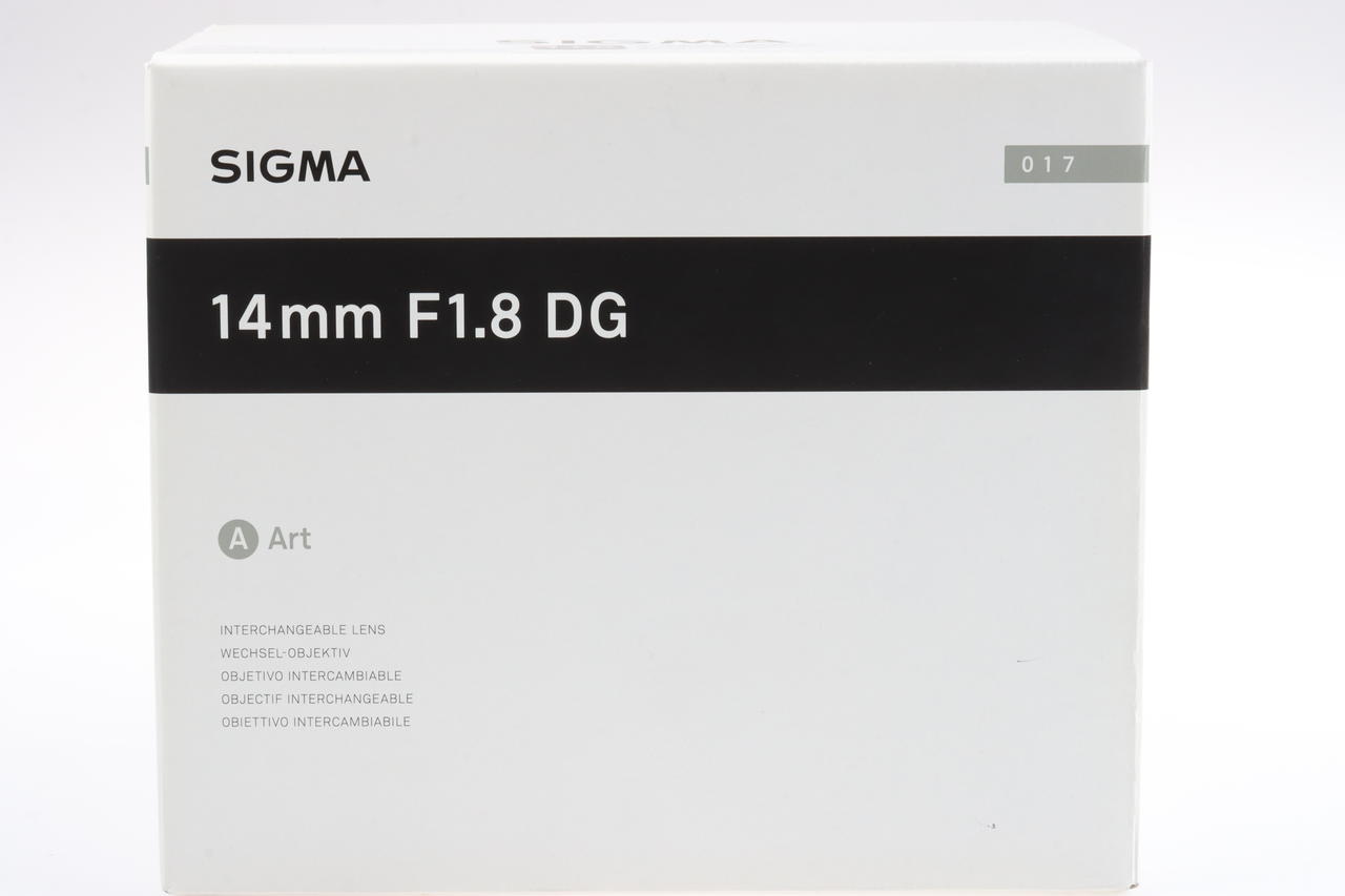 SIGMA 14mm f/1,8 DG HSM Art für Sony E