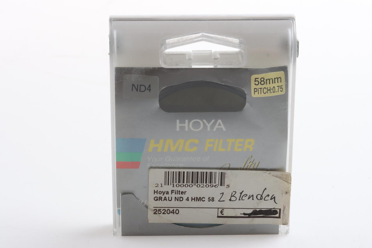 Hoya HMC Neutraldichte-Filter ND4 - Ø58mm