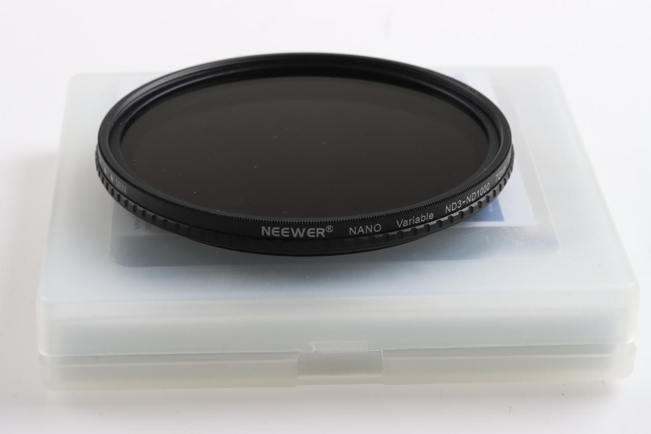 Neewer variabler Graufilter ND3-1000 nano - Ø72mm