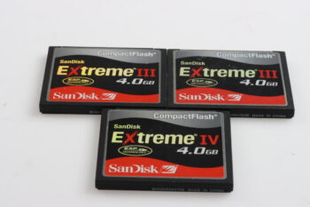SanDisk CF-Karte / Extrem III 4GB - 3 Stück