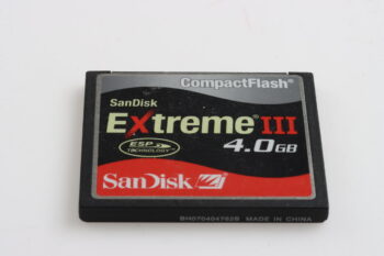 SanDisk CF-Karte / Extrem III 4GB - 3 Stück