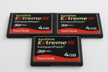 SanDisk CF-Karte / Extreme III 4GB 30MB/s - 3 Stück