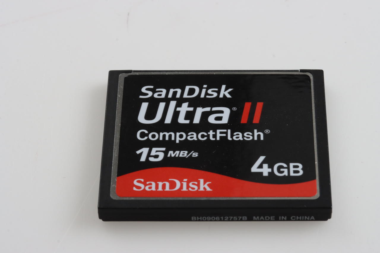 SanDisk CF-Karte / Ultra II 2x 1GB 1x 4GB (3 Karten)