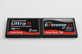 SanDisk CF-Karte / 2GB - 3 Stück
