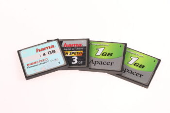 CF-Karte / 2x 1GB, 1x 3GB 1x 4GB - (4 Karten)