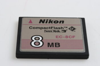 CF-Karten - 5 Stück (1x8MB, 1x32MB, 3x256MB)