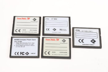 CF-Karten - 5 Stück (1x32MB, 2x64MB, 2x128MB)