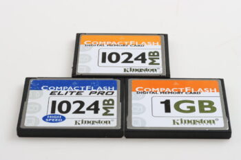 Kingston CF-Karten 1GB - 3 Stück