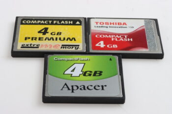 CF-Karte / 4GB - 3 Stück