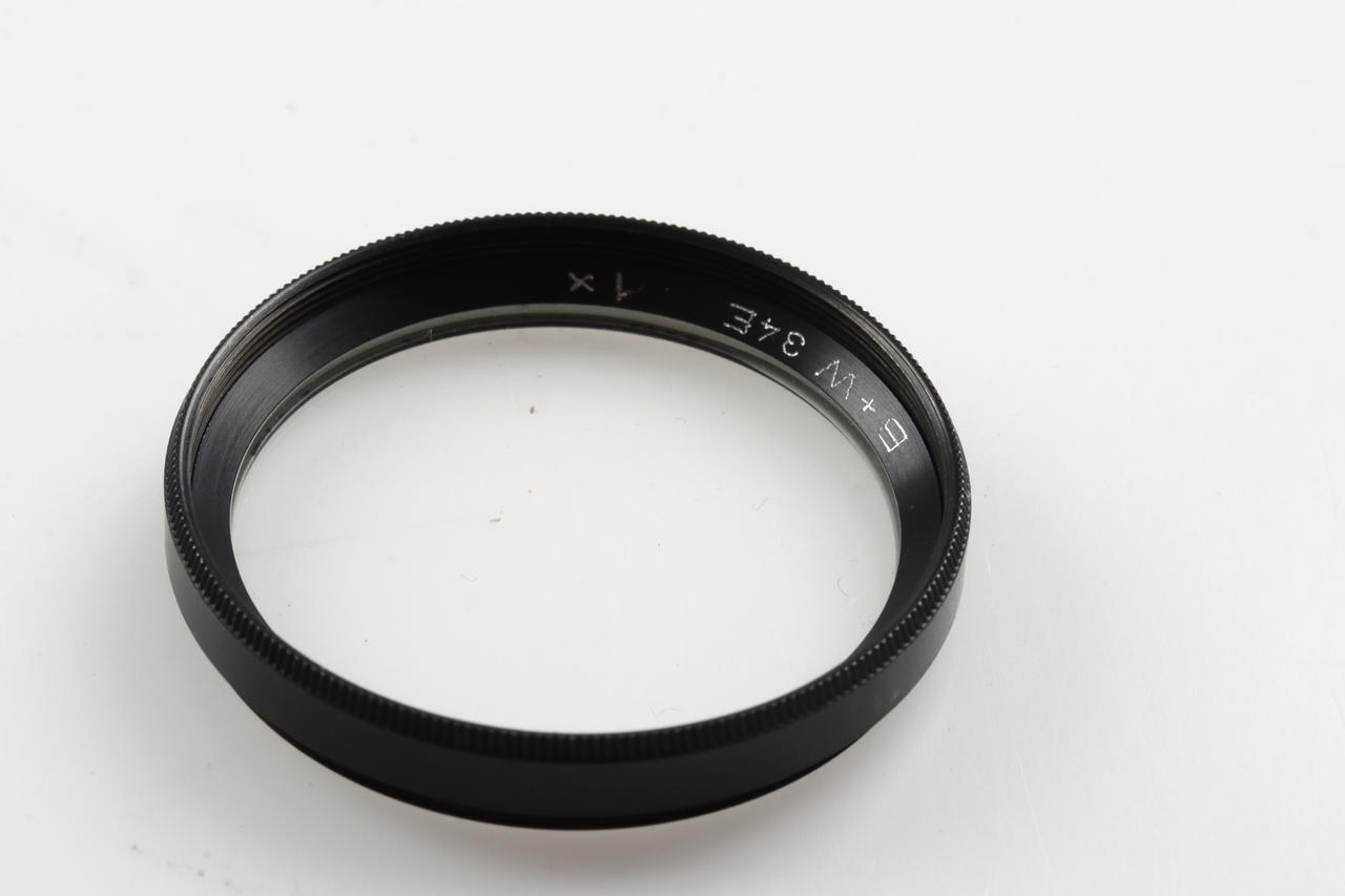 B+W UV 1x Filter - Ø34mm