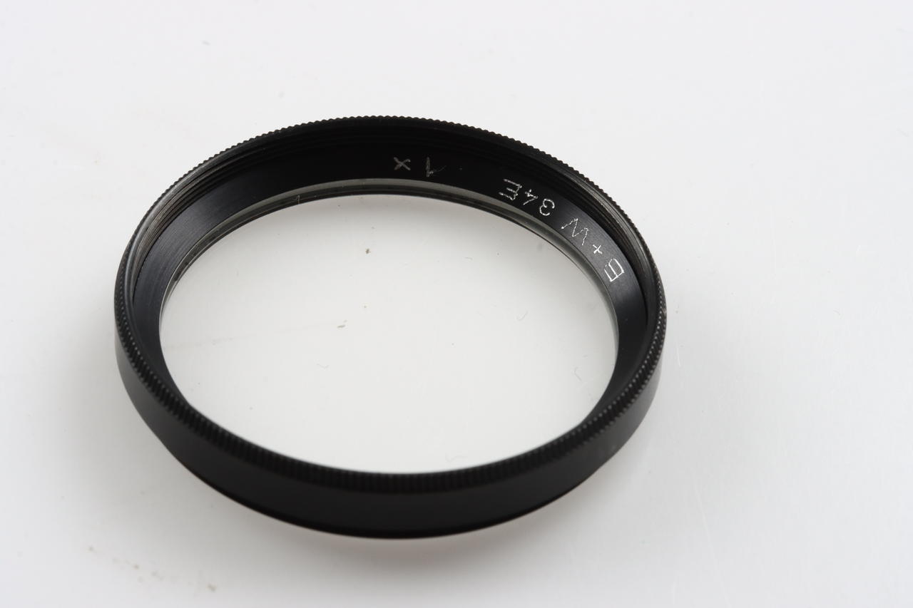 B+W UV 1x Filter - Ø34mm