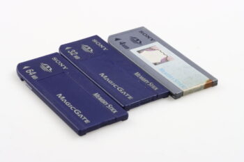 Sony Memory Stick - 4MB, 32MB, 64MB - 3 Stück