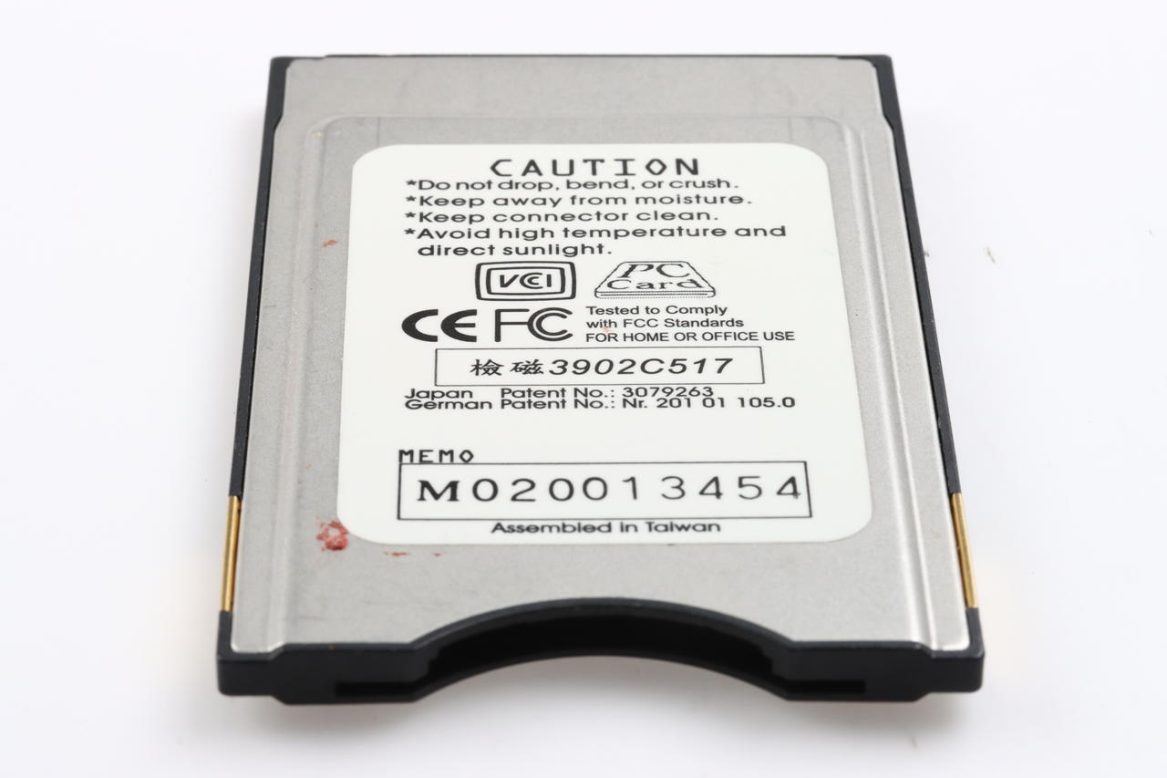 PCMCIA Adapter für 4in1 SmartMedia SD und MemoryStick