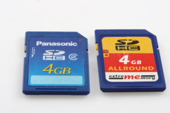SD Karte 4GB - 4 Stück
