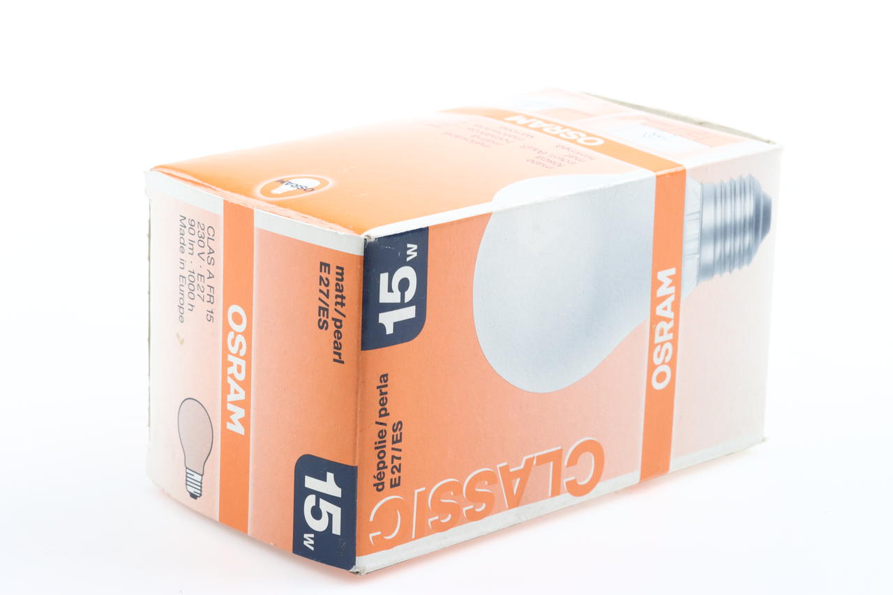 Osram CLAS A FR 15 230V 15W E27 Lampe
