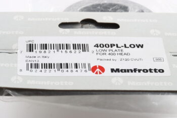 Manfrotto 400PL-LOW Schnellwechselplatte