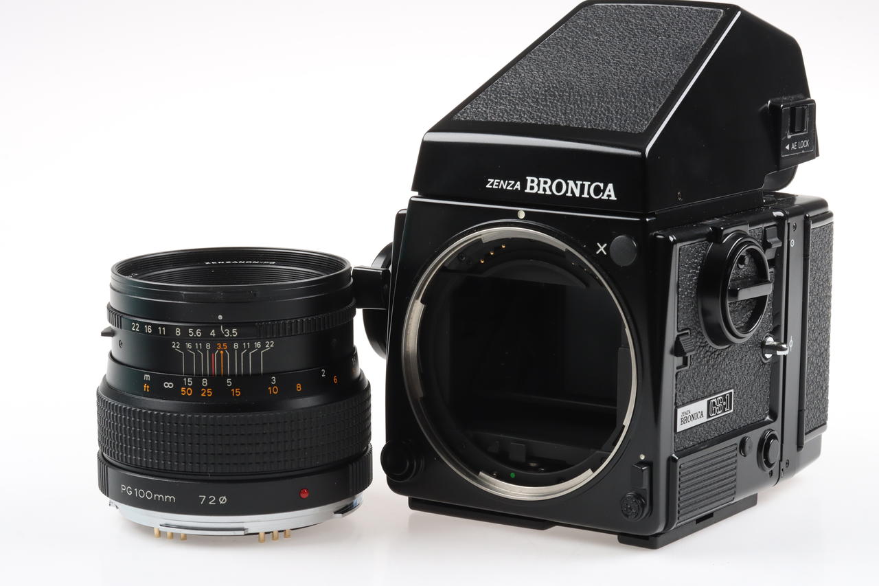 Zenza Bronica GS-1 Set mit 100mm f/3,5 - ohne Magazinschieber - #3123951