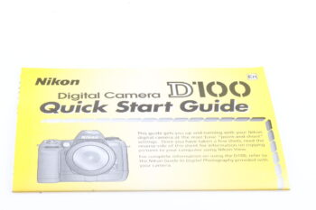 Nikon D100 Benutzerhandbuch DE mit Schnellstart