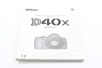 Nikon D40x Benutzerhandbuch DE