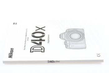 Nikon D40x Benutzerhandbuch DE