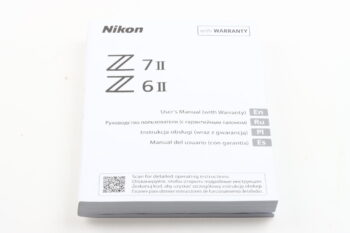Nikon Z 6 II und Z 7 II User Manual