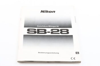 Nikon Speedlight SB-28 Bedienungsanleitung