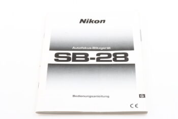 Nikon Speedlight SB-28 Bedienungsanleitung