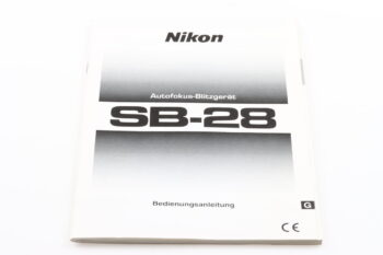 Nikon Speedlight SB-28 Bedienungsanleitung