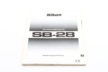 Nikon Speedlight SB-28 Bedienungsanleitung
