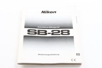 Nikon Speedlight SB-28 Bedienungsanleitung
