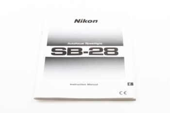 Nikon Speedlight SB-28 Instruction Manual En