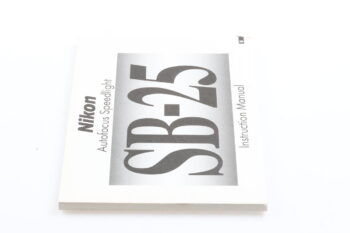 Nikon Speedlight SB-25 Instruction Manual En