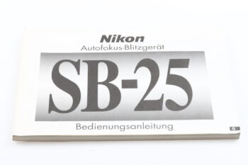 Nikon Speedlight SB-25 Bedienungsanleitung