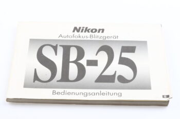 Nikon Speedlight SB-25 Bedienungsanleitung