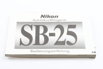 Nikon Speedlight SB-25 Bedienungsanleitung