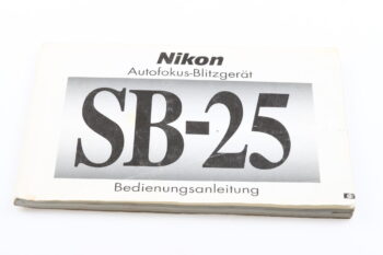 Nikon Speedlight SB-25 Bedienungsanleitung